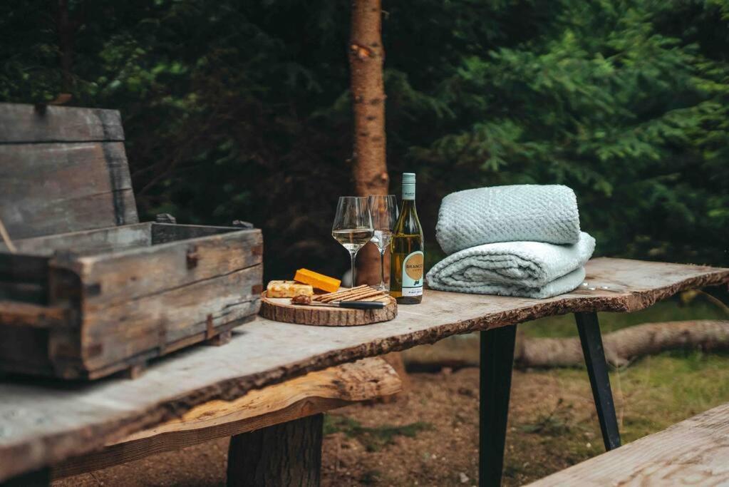 Cosy Forest Lodge Penrhos  Kültér fotó