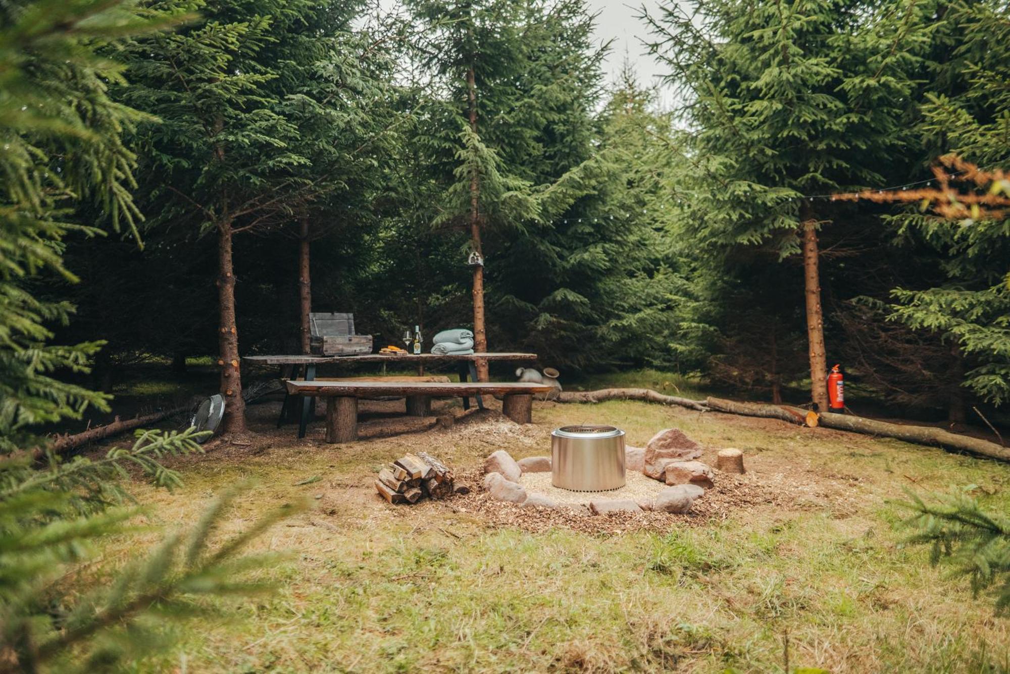 Cosy Forest Lodge Penrhos  Kültér fotó