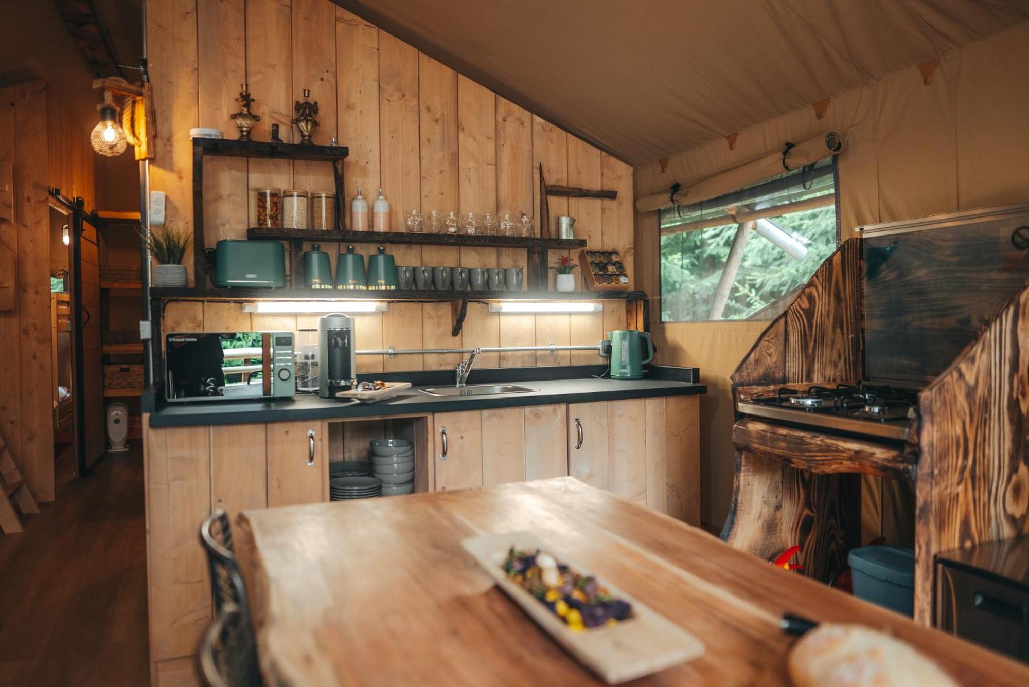 Cosy Forest Lodge Penrhos  Kültér fotó